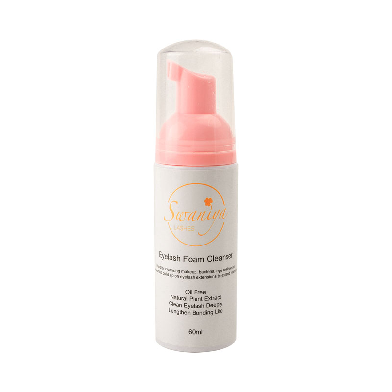 Swaniya® revolucionizuje čisticí make -up očí: čistič Lash pěny snadno odstraňuje veškerý oční make -up